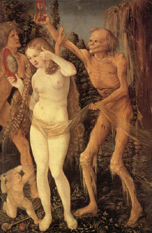 Hans Baldung Grien The Three Stages of Life,with Death China oil painting art